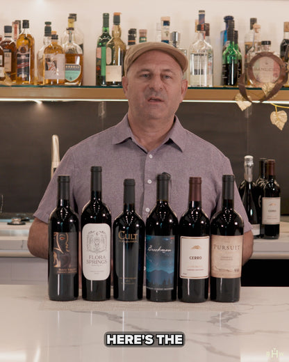 Our #1 Bestselling Adventure: Napa Valley Cabernet Sauvignon 6pk Sampler 6x750ml