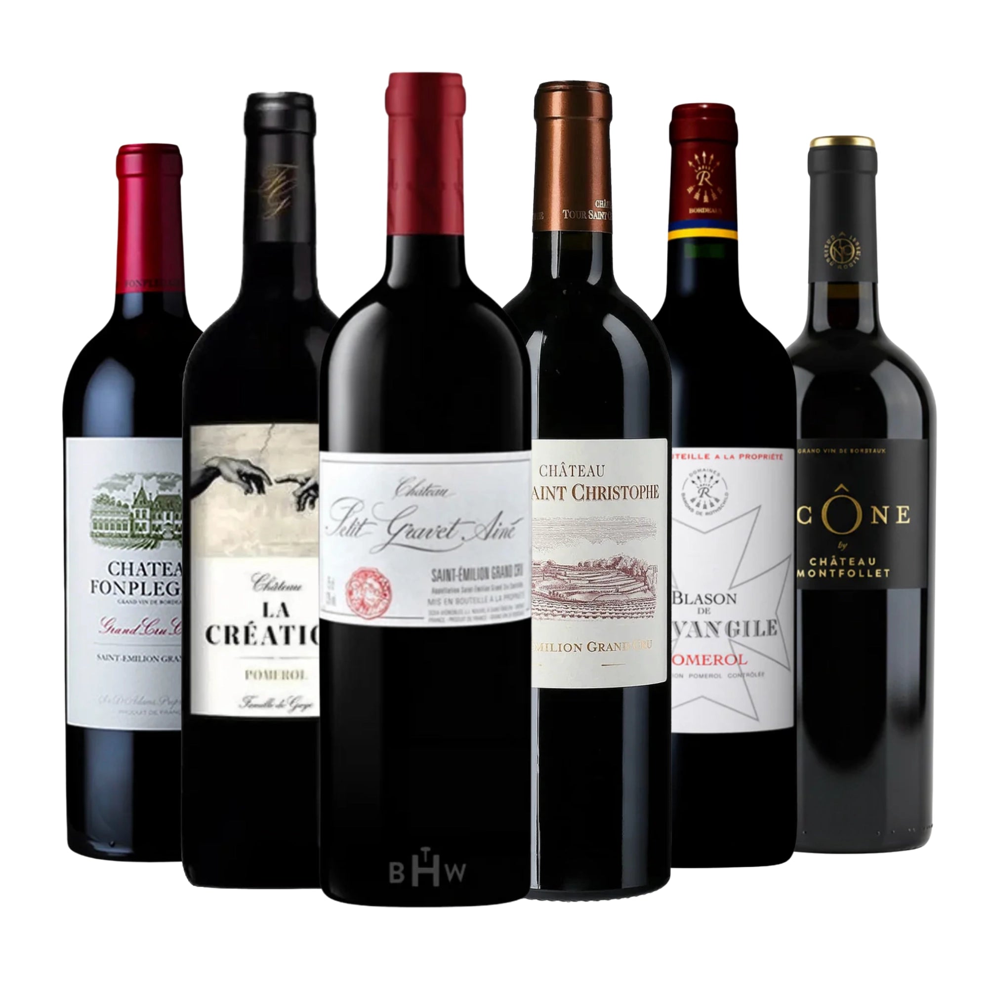 Merlot Cab Franc Bliss: Right Bank Bordeaux 6pk Sampler 6x750ml