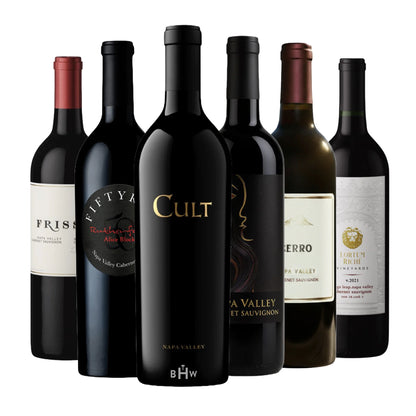 Our #1 Bestselling Adventure: Napa Valley Cabernet Sauvignon 6pk Sampler 6x750ml