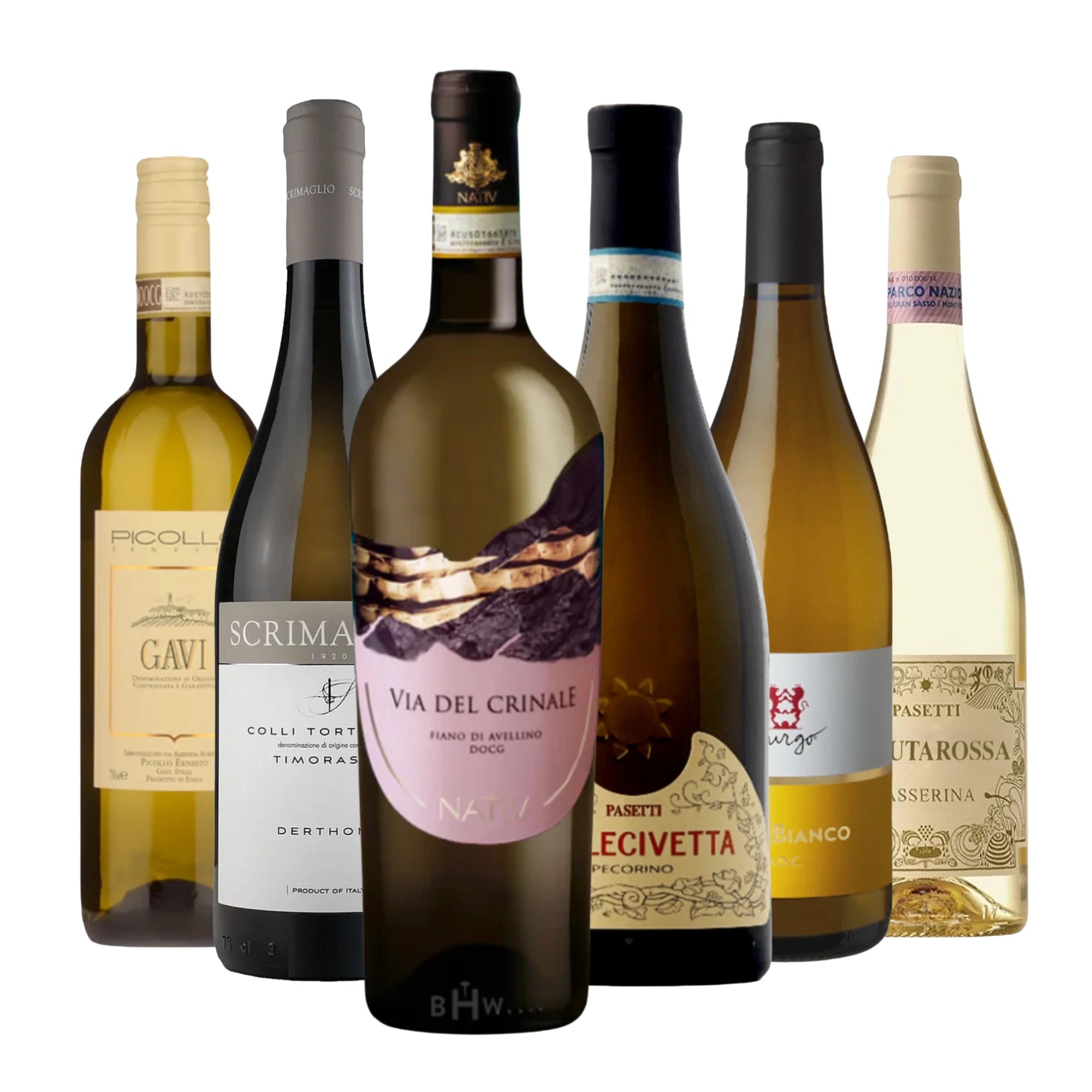 Sip Like You're in Italy – Our Best White Wines in One Perfect 6pk Sampler 6x750ml