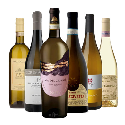 Sip Like You're in Italy – Our Best White Wines in One Perfect 6pk Sampler 6x750ml