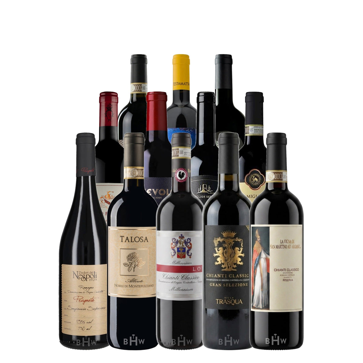 The Big Hammer Sangiovese Top 12 mixed case: 12 bottles from our guide, the 12 Best Sangiovese Wines to Buy Right Now, From Everyday Bottles to Brunello