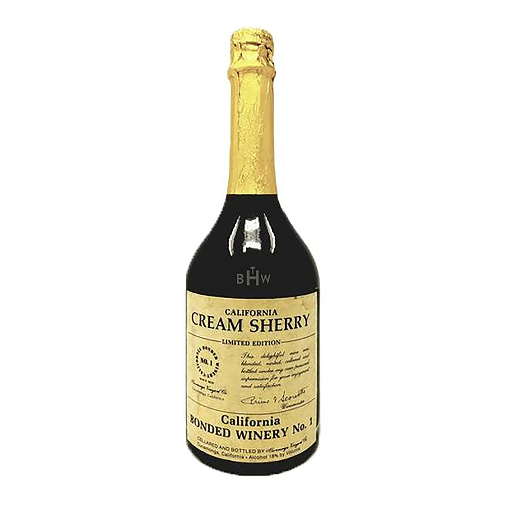 NV Cream Sherry Cucamonga Vineyard Co. Bonded Winery No. 1