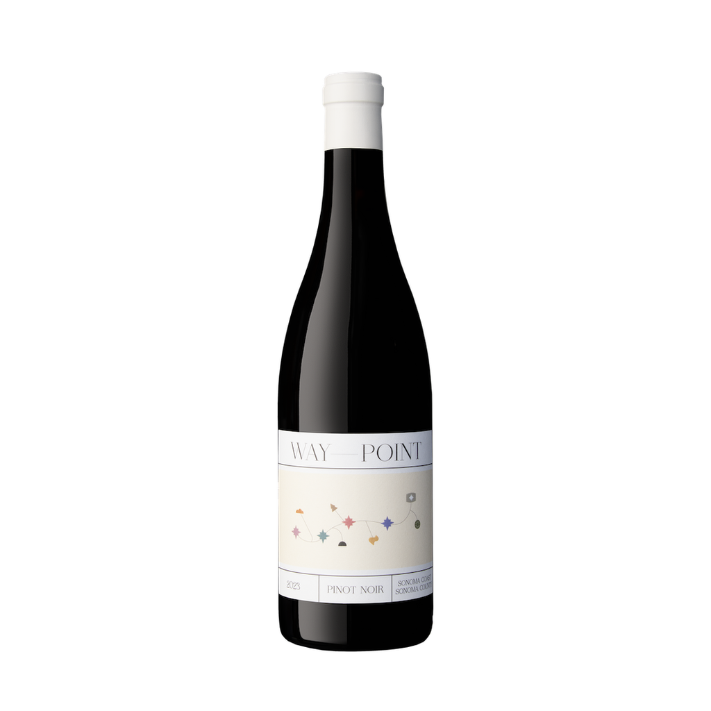2023 Waypoint Sonoma County Pinot Noir. Curated by Big Hammer Wines.