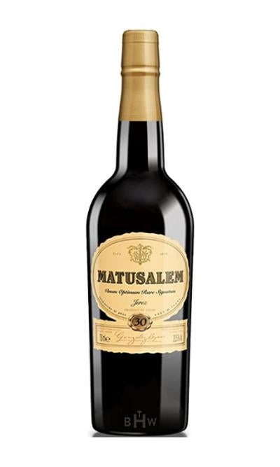 SWS Sweet Gonzalez Byass Matusalem Vinum Optimum Rare Signatum 30 Year Sherry 375ml
