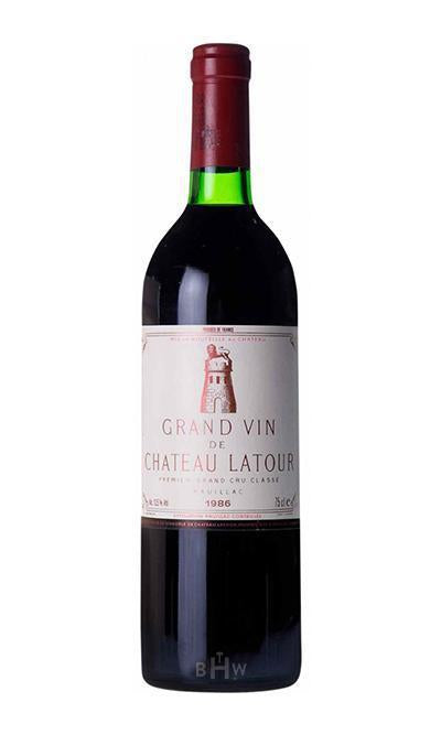 bighammerwines.com Red 1986 Latour 90 WA