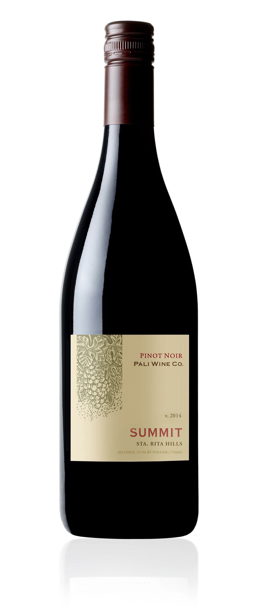 bighammerwines.com Red 2015 Pali Wine Co. Sta. Rita Hills Summit Pinot Noir