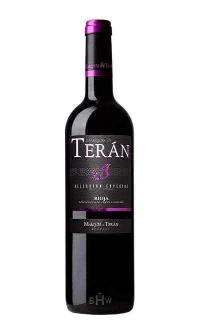 bighammerwines.com Red 2016 Bodegas Marques de Teran Seleccion Especial Rioja