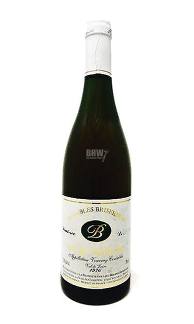 bighammerwines.com White 1976 Domaine Phillipe Brisbarre Vouvray Demi-Sec Chenin Blanc