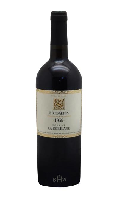 bighammerwines.com Red 1947 Domaine La Sobilane Rivesaltes