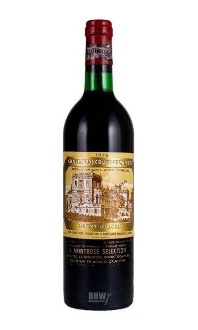 bighammerwines.com Red 1976 Chateau Ducru Beaucaillou Saint Julien 2nd Classified Growth