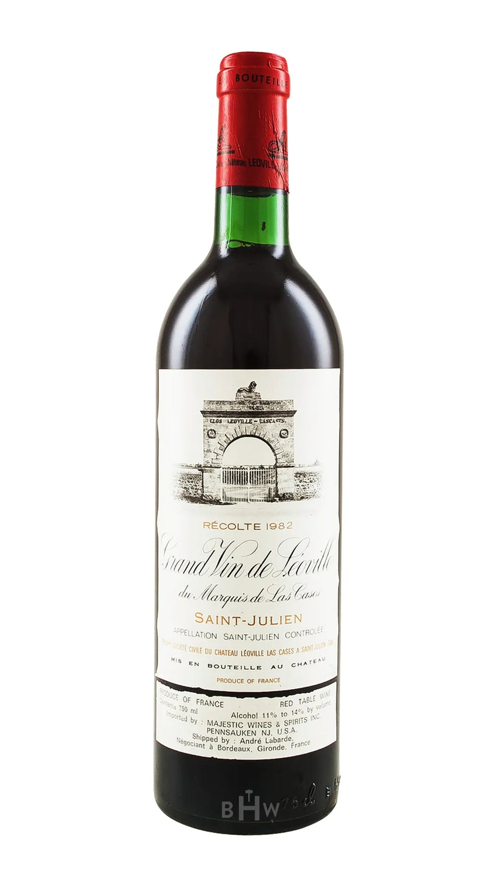 Chateau Leoville Las Cases Red 1982 Chateau Leoville Las Cases