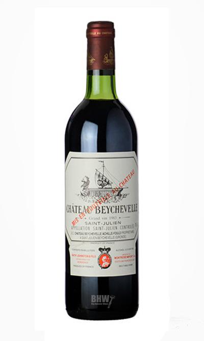 bighammerwines.com Red 1983 Chateau Beychevelle St. Julien 4th Growth