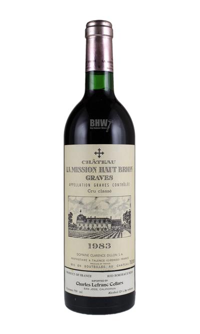 Image of 1983 Chateau La Mission Haut Brion Graves Cru Classé