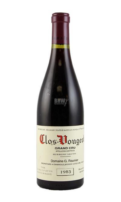 bighammerwines.com 1983 Roumier Clos de Vougeout