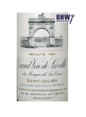 Liquid Link Red 1986 Leoville Las Cases Double Magnum 3L 100 WA