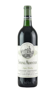 Image of 1986 Spring Mountain Vineyard Cabernet Sauvignon Napa Valley