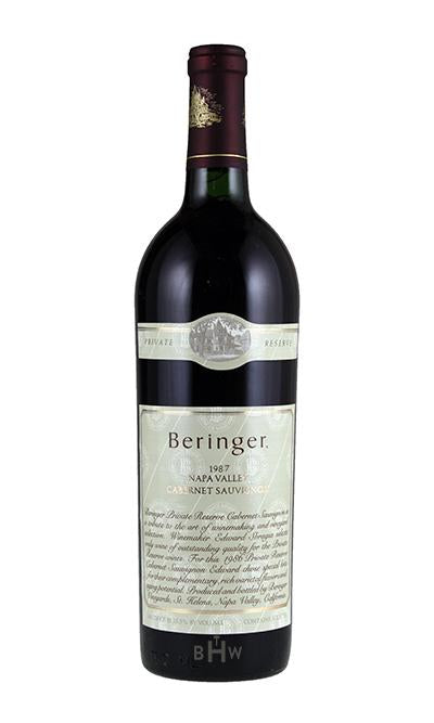 Image of 1987 Beringer Private Reserve Cabernet Sauvignon Napa Valley