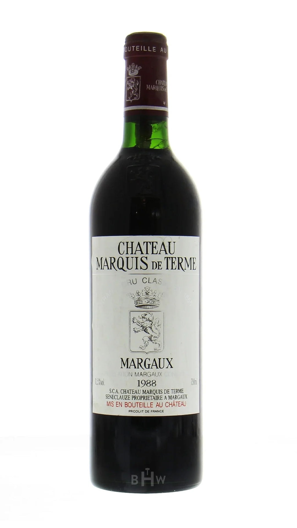 1988 Château Marquis de Terme Margaux