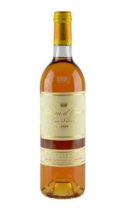 Image of 1989 Ch. D'Yquem Sauternes 97RP 375ml Pristine from DI OWC