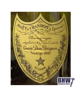 bighammerwines.com Champagne 1992 Dom Perignon