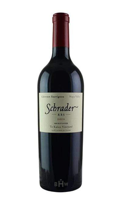 bighammerwines.com Red 2017 Schrader Cellars Beckstoffer To Kalon Vineyard RBS Cabernet Sauvignon Napa