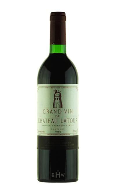 bighammerwines.com Red 1985 Chateau Latour