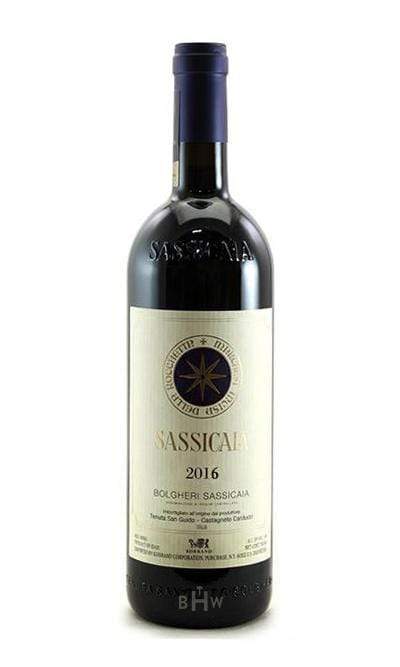 bighammerwines.com Red 2016 Tenuta San Guido Sassicaia Bolgheri