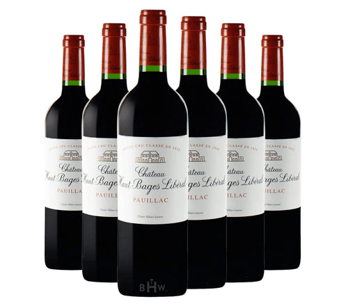 Bordeaux Futures Red 2021 Chateau Haut Bages Liberal Pauillac FUTURES 6 x 750ml