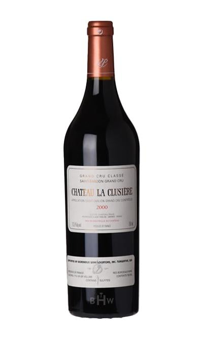 bighammerwines.com Red 2000 La Clusiere St. Emilion Double Magnum 3L 100 WA