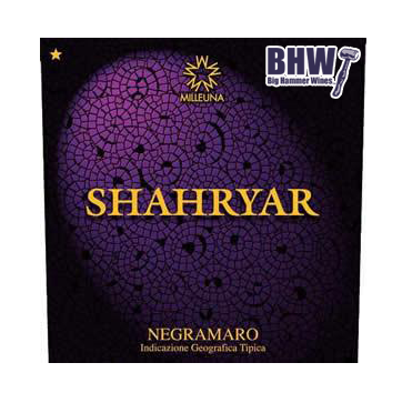 bighammerwines.com Red 2004 Milleuna Sharyar Negroamaro