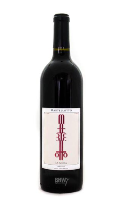 Martellotto Red 2014 Martellotto "La Gioia" Merlot Santa Ynez Valley