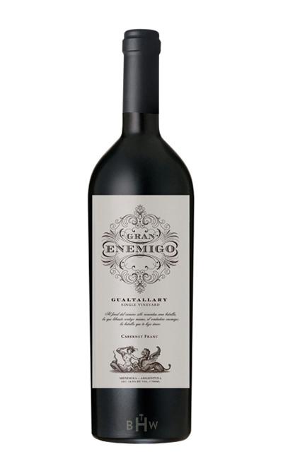 Winebow Red 2015 Bodega Aleanna Gran Enemigo Gualtallary Single Vineyard Cabernet Franc