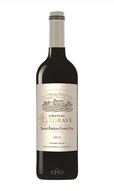 MHW Red 2015 Chateau Lagrave Saint-Emilion Grand Cru