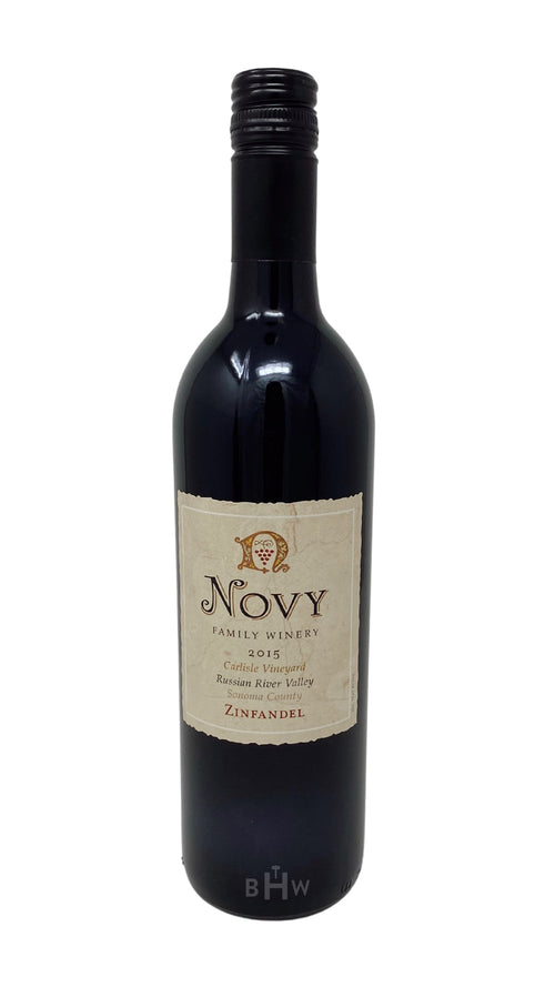 Regal Red 2015 Novy Family Winery Carlisle Vineyard Zinfandel Russian River Valley