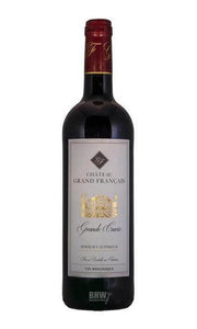 Image of 2015 Ch. Grand Francais Bordeaux Sup. Grande Cuvee Organic