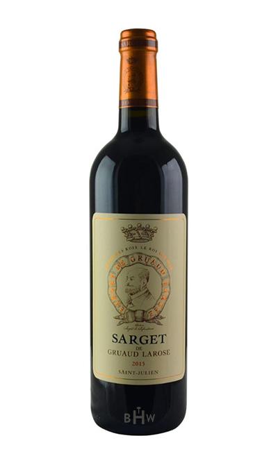 2015 Sarget de Gruaud-Larose Saint-Julien