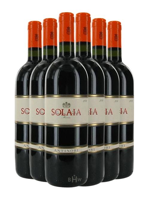 bighammerwines.com Red 2016 Marchesi Antinori Toscana Solaia Case of 6 750ml btls 6pk