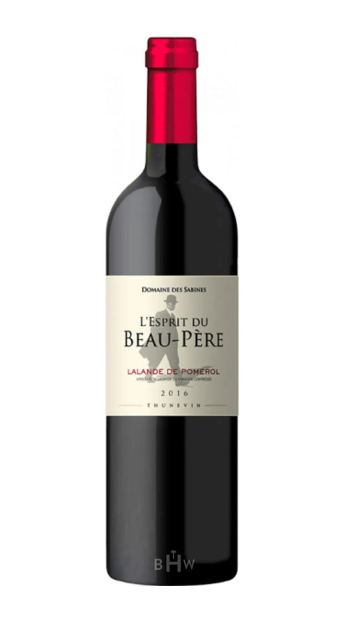 2016 L'Esprit Du Beau Pere Lalande De Pomerol