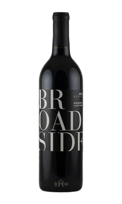 bighammerwines.com Red 2017 Broadside Merlot Margarita Vineyard