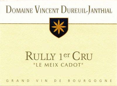 bighammerwines.com 2017 Domaine Vincent Dureuil-Janthial Rully 1er Cru "Le Meix Cadot"