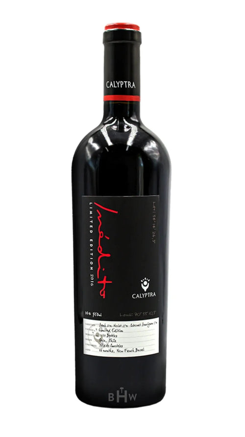 Calyptra Red 2017 Calyptra Inedito Limited Edition Red Blend Cachapoal Valley