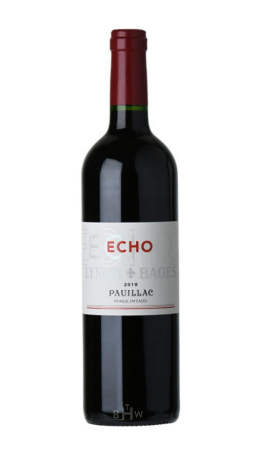Chateau Lynch-Bages Red 2018 Chateau Lynch-Bages Echo de Lynch Bages Pauillac