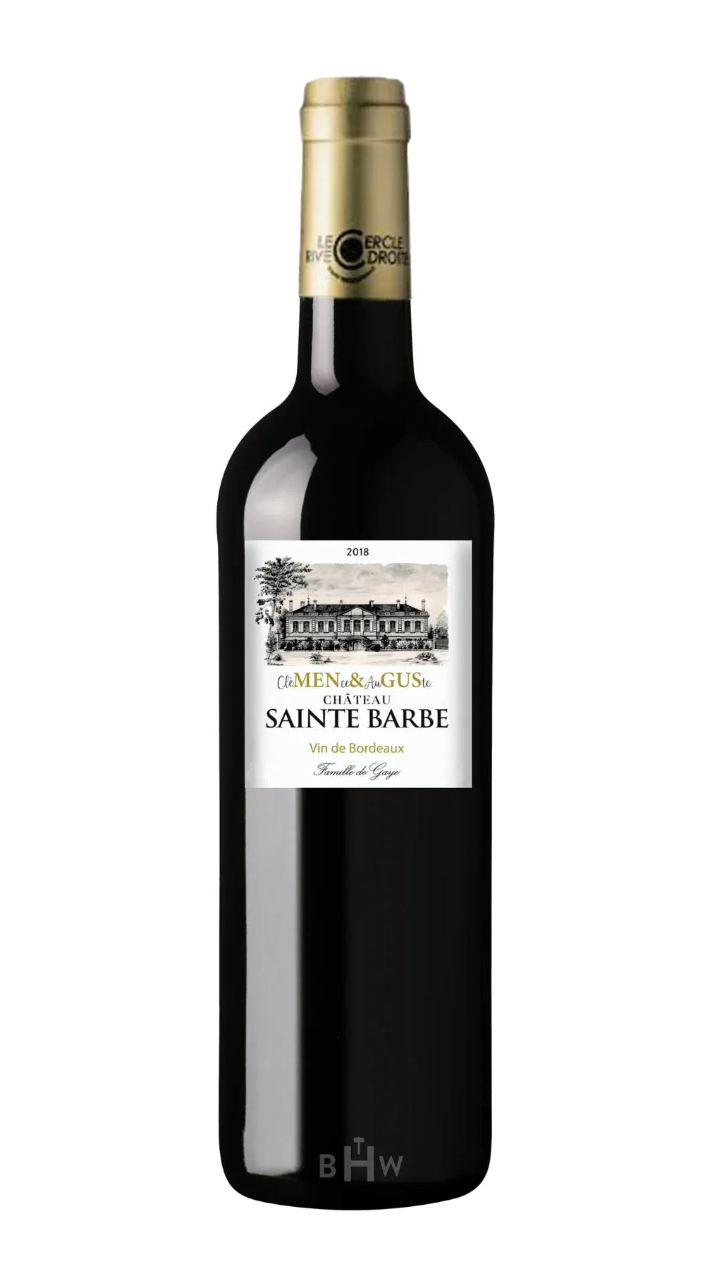 Chateau Sainte-Barbe Red 2018 Chateau Sainte-Barbe "Men & Gus" Cuvee Bordeaux Superieur