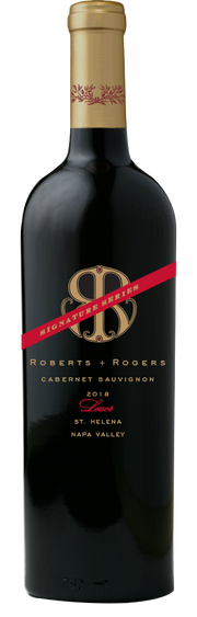 Image of 2018 Roberts + Rogers Louer Family Vineyard 'Signature Series' Cabernet Sauvignon