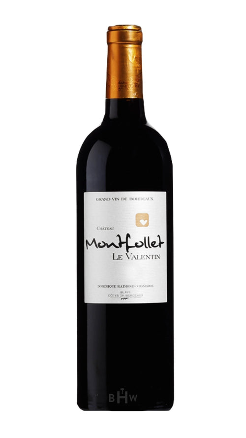 Chateau Montfollet Red 2020 Chateau Montfollet Le Valentin Blaye Cotes De Bordeaux