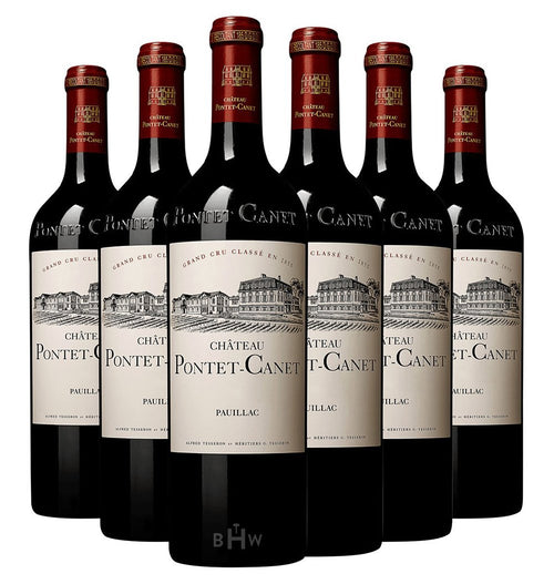 Bordeaux Futures Red 2021 Chateau Pontet-Canet Pauillac FUTURES 6 x 750ml