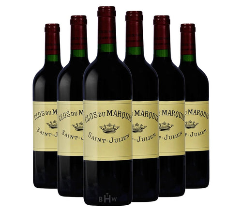 Bordeaux Futures Red 2021 Clos du Marquis Saint Julien FUTURES 6 x 750ml