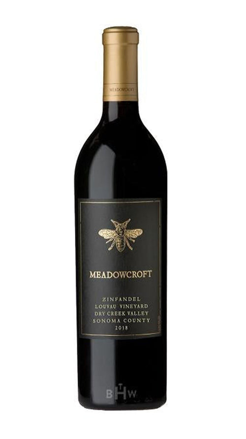 Winery Direct Red 2020 Meadowcroft Mae Vineyard Dry Creek Zinfandel Sonoma County