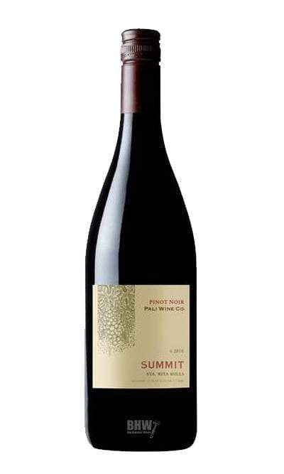 bighammerwines.com Red 2015 Pali Wine Co. Sta. Rita Hills Summit Pinot Noir